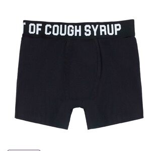 That’s A Awful Lot Of Cough Syrup Boxer Shorts Size Large NWOT
